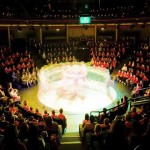 Stage at New Vic Theatre