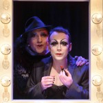 Men in a mirror