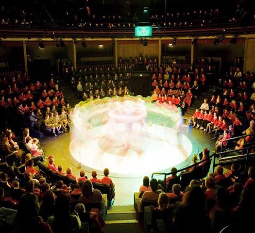 Stage at New Vic Theatre