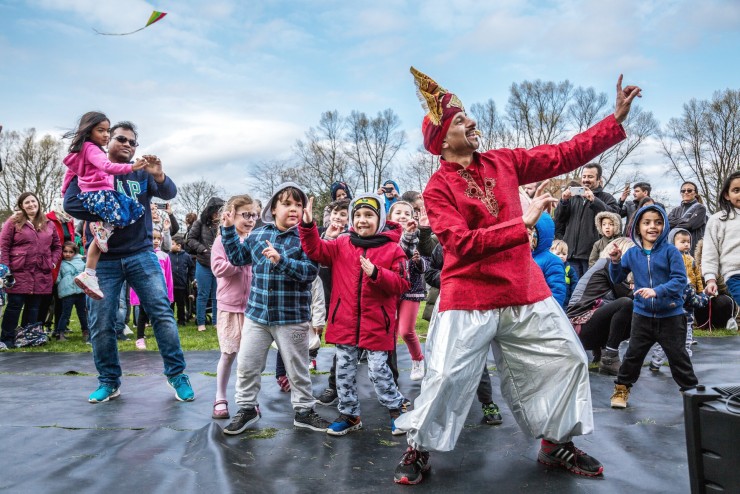 Carnival performers