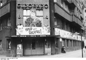 Exterior of Gay nightclub in Berlin 1932
